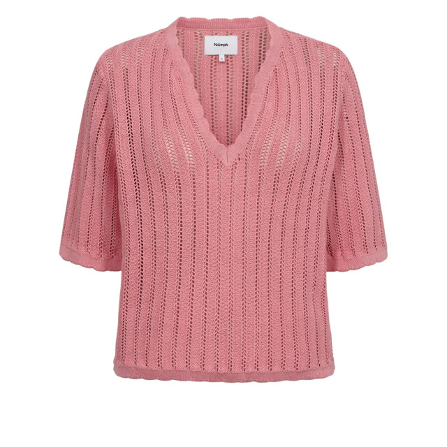 Nümph 705481 nupoelle ss pullover 2718 flamingo pink 705481 large