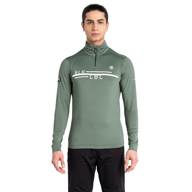 Dare2b Heren outstand ii core stretch half zip midlayer UTRG10280_duckgreen large