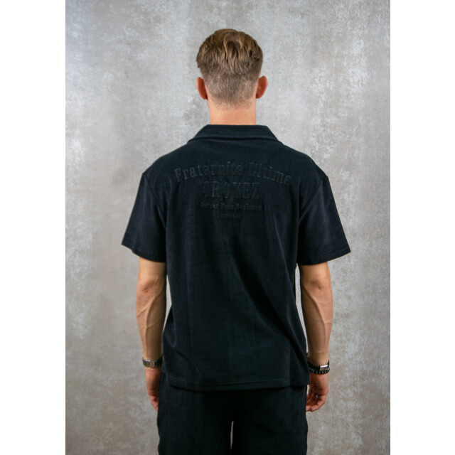 croyez homme Fraternite towelling shirt 123.10.0056 large