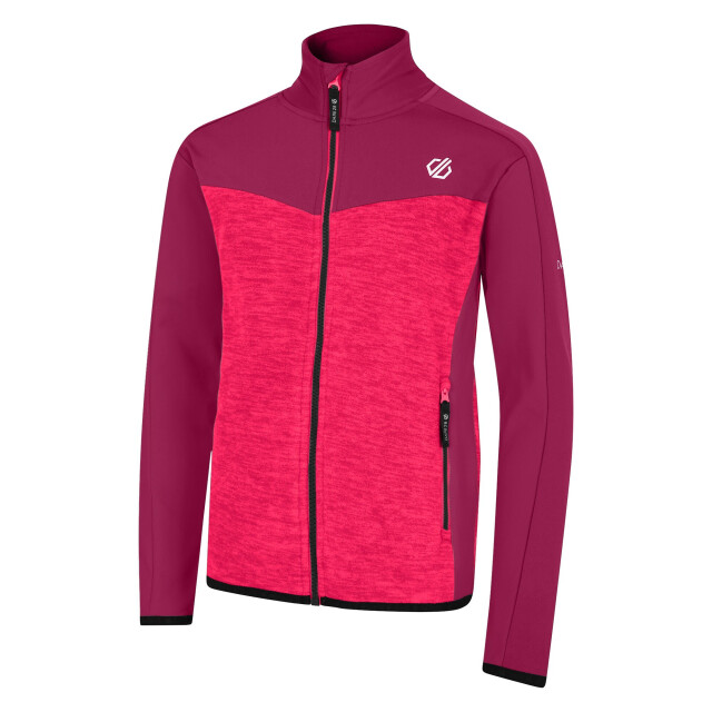 Dare2b Kinder/kids emergent midlayer UTRG9886_sorbetpinkniagarablue large