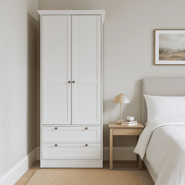 CaliCosy Kast 2 deuren en 2 lades h80 cm landwood 3066569 large