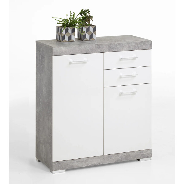 CaliCosy Dressoir met 2 deuren en 2 laden l80cm bristol 3212078 large