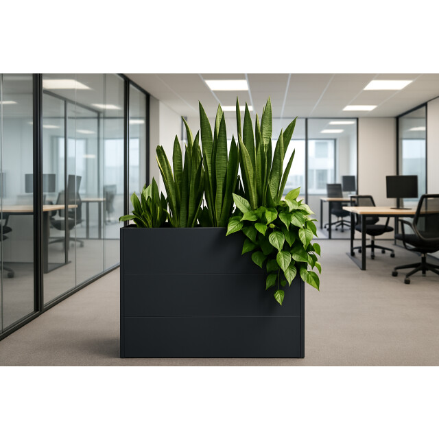 4gardenz ® plantenbak verhoogde bodem bloembak 100x30x77 cm 3078868 large