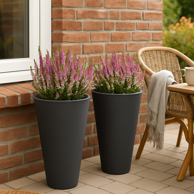 4gardenz 4goodz stone pilaar plantenbak rond 35x55 cm steen 3171924 large