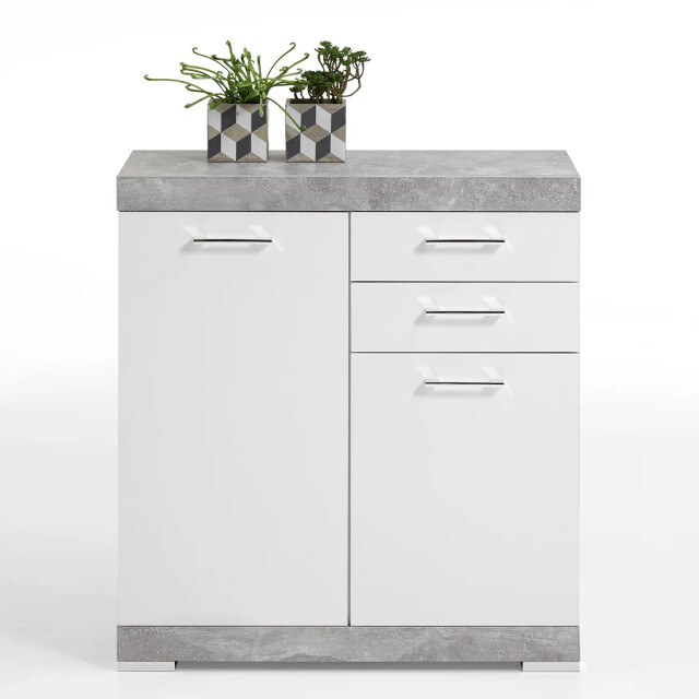 CaliCosy Dressoir met 2 deuren en 2 laden l80cm bristol 3212078 large