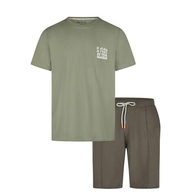 Phil & Co Heren shortama korte pyjama set proces PH-542-02 large