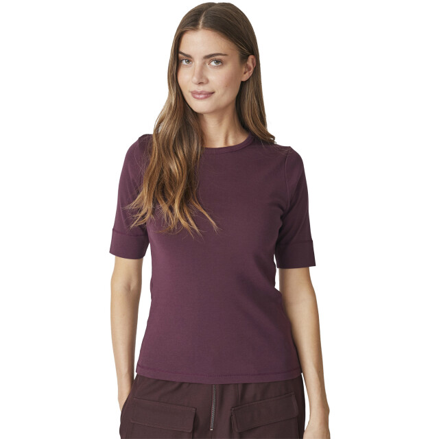 Co'Couture Grannycc embroidery ss tee winered 33166-87 large