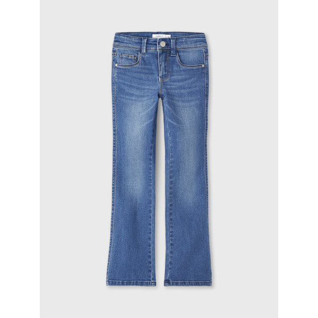 Name It Winter jeansbroek meisjes - bootcut fit nkfpolly 13208876-3999281-Dark Blue Denim large