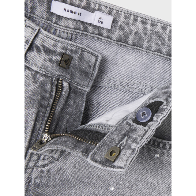 Name It Winter jeansbroek meisjes- straight fit nkfrose 13218358-4878178-Light Grey Denim large