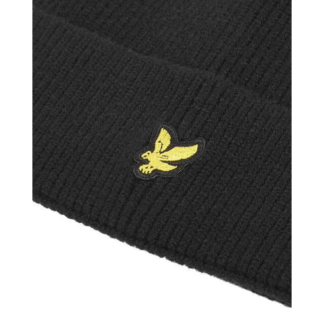 Lyle and Scott Winter muts jongens - HEB2103VC-Z865 Jet Black large
