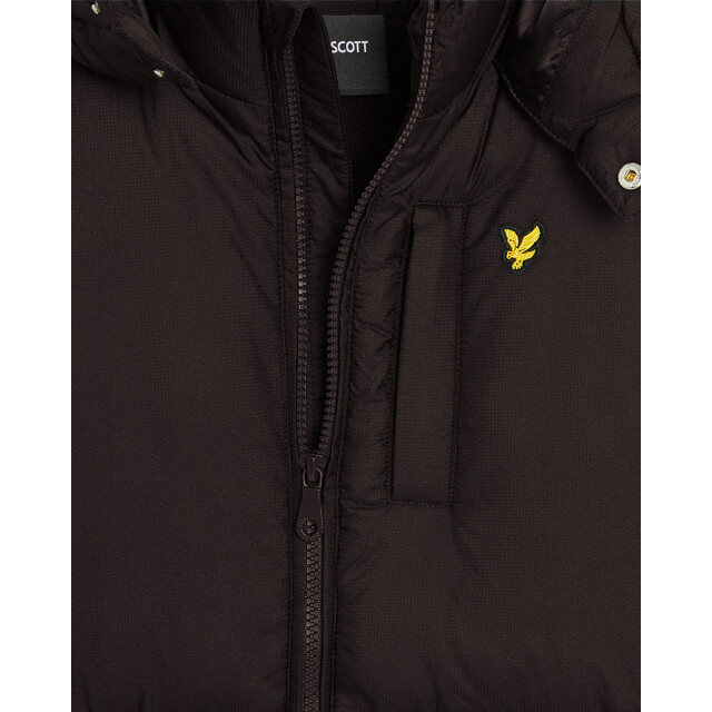 Lyle and Scott Winter winterjas jongens - puffer, gewatteerd JKB2302V-Z865 Jet Black large