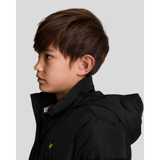 Lyle and Scott Winter winterjas jongens - puffer, gewatteerd JKB2104V-Z865 Jet Black large