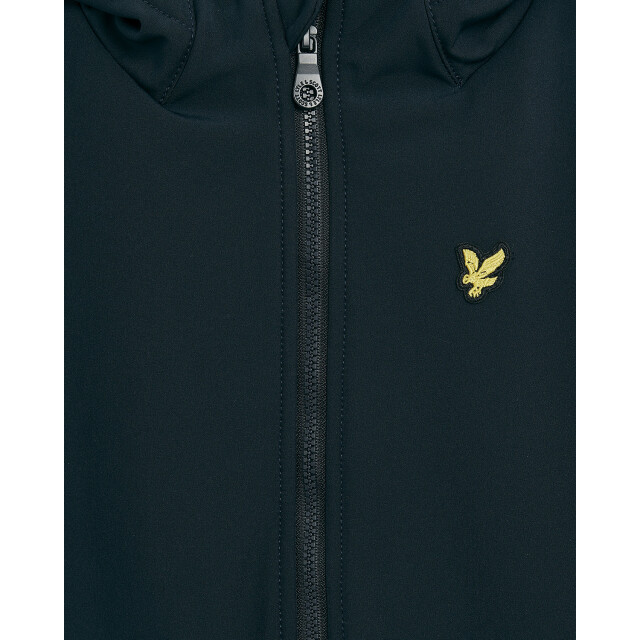 Lyle and Scott Winter softshell jas jongens donker navy capuchon JKB2102V-Z271 Dark Navy large