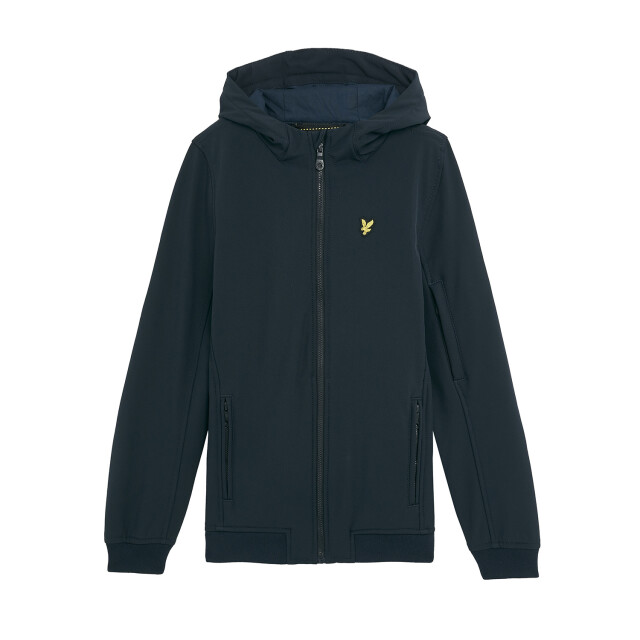 Lyle and Scott Winter softshell jas jongens donker navy capuchon JKB2102V-Z271 Dark Navy large
