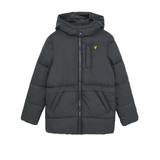 Lyle and Scott Winter winterjas jongens donker navy puffer, gewatteerd JKB2302V-Z271 Dark Navy large