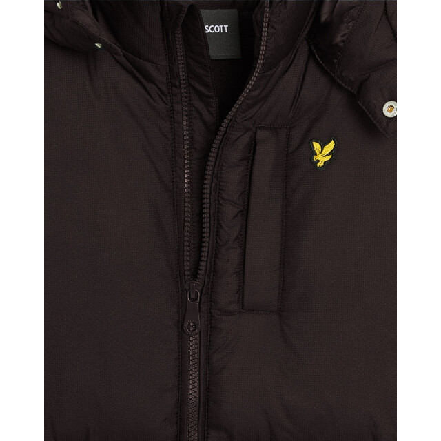 Lyle and Scott Winter winterjas jongens - puffer, gewatteerd JKB2302V-Z865 Jet Black large