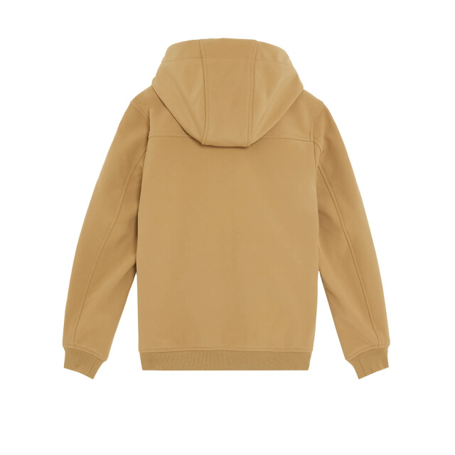 Lyle and Scott Winter softshell jas jongens - capuchon JKB2102V-X851 Tigers Eye large