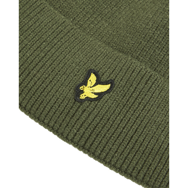 Lyle and Scott Winter muts jongens donker HEB2103VC-X848 Deep Depths large