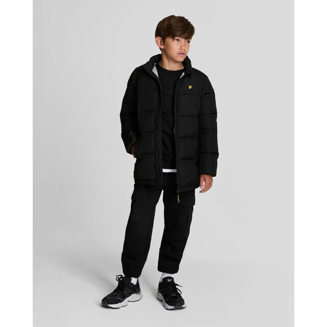 Lyle and Scott Winter winterjas jongens - puffer, gewatteerd JKB2104V-Z865 Jet Black large