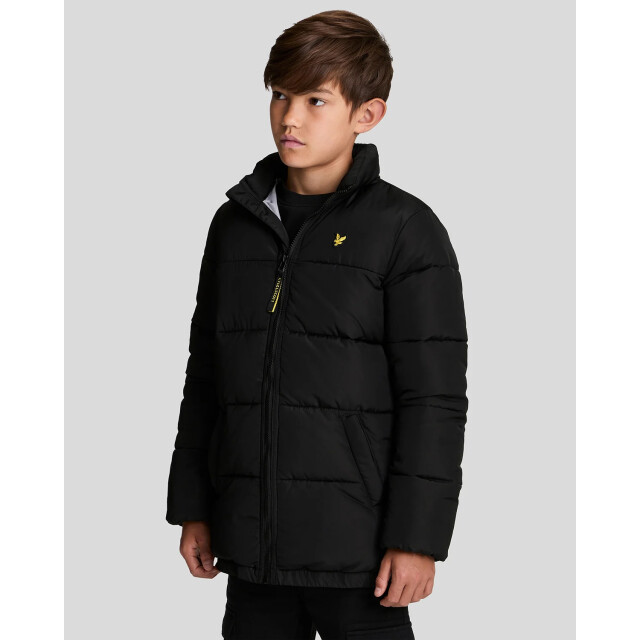 Lyle and Scott Winter winterjas jongens - puffer, gewatteerd JKB2104V-Z865 Jet Black large