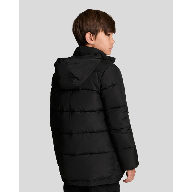 Lyle and Scott Winter winterjas jongens - puffer, gewatteerd JKB2104V-Z865 Jet Black large