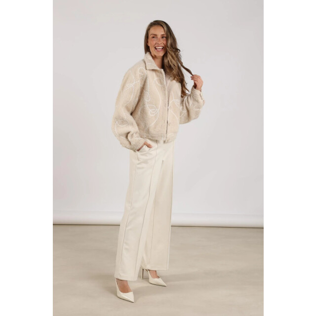 Nukus Nks09008 17 jill pants scuba off white NKS09008  17 large
