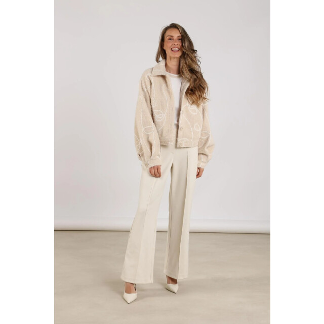 Nukus Nks09008 17 jill pants scuba off white NKS09008  17 large