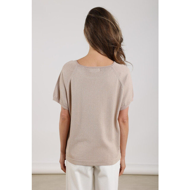 Nukus Nks01085 266 anita top lurex dusty pink NKS01085  266 large