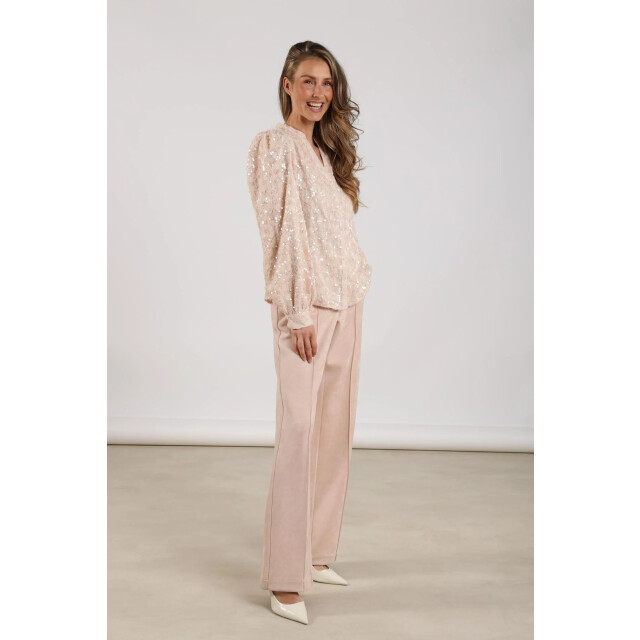 Nukus Nkf09054 266 jill pants suedine dusty pink NKF09054  266 large