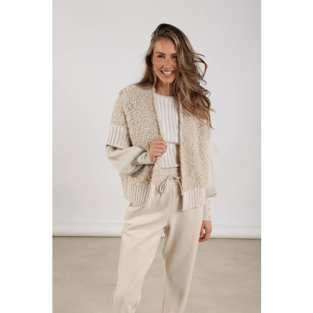 Nukus Nkf05004 9 belle cardigan sand NKF05004  9 large