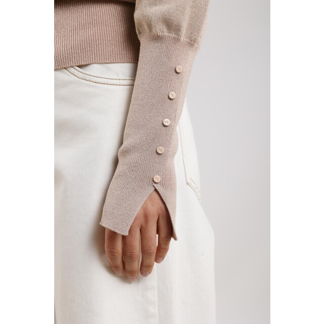 Nukus Nkf03005 266 sylvia pullover lurex dusty pink NKF03005  266 large