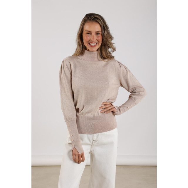 Nukus Nkf03005 266 sylvia pullover lurex dusty pink NKF03005  266 large