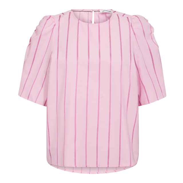 Co'Couture Cc rosalina stripe blouse CC Rosalina Stripe blouse/Pale Pink large
