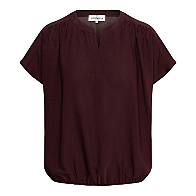 &Co Woman Blouse nola aubergine Nola - Aubergine large