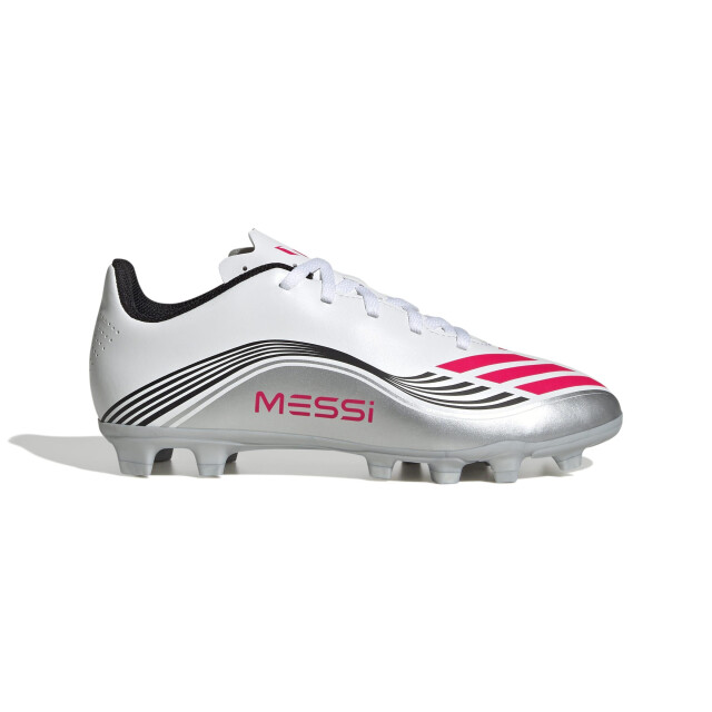 Adidas f50 messi club fg/mg j voetbal schoen firm ground jongens - 072280_100-3,5 large