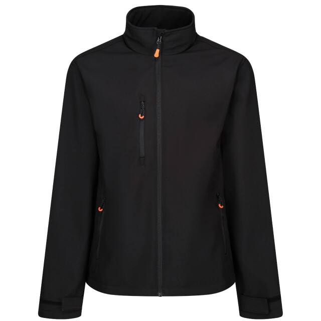 Regatta Heren thermogen verwarmd soft shell jasje UTRG9838_black large