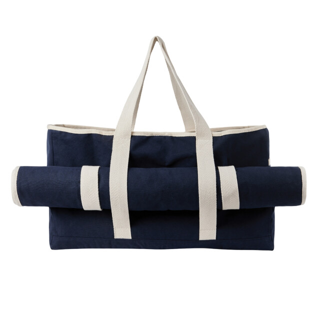 Vinga Volonne gerecycled canvas bewust tasje UTXD708_blue large