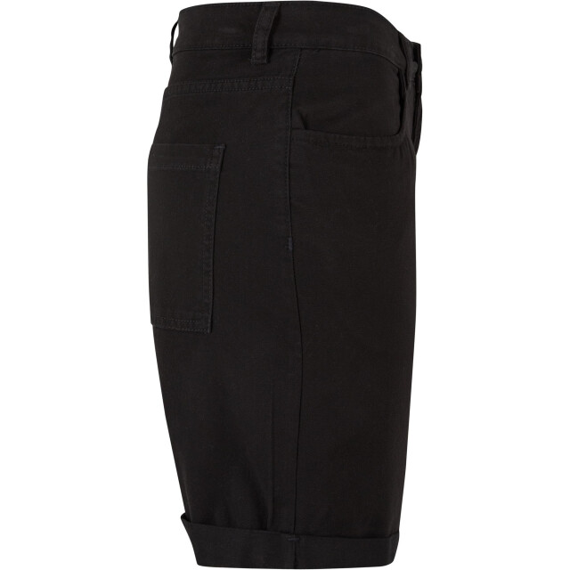Urban Classics Dames biologisch katoenen korte broek UTTN528_black large