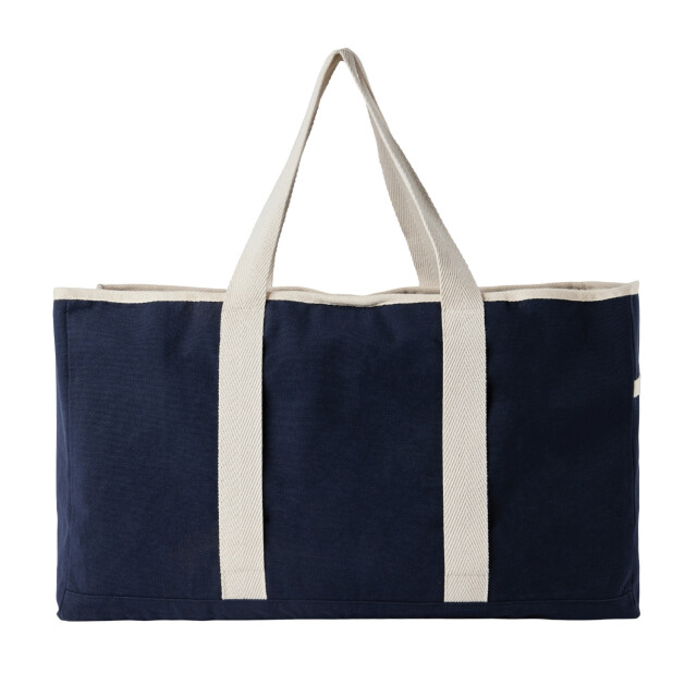 Vinga Volonne gerecycled canvas bewust tasje UTXD708_blue large