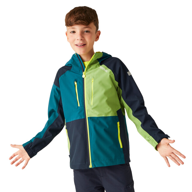 Regatta Kinder/kids highton v full zip hoodie UTRG10843_moroccanbluenavy large