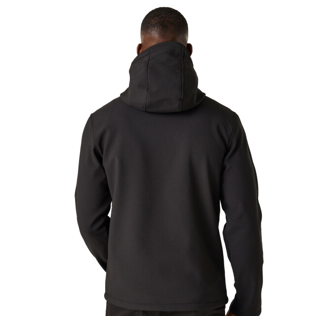Regatta Heren 2-laags softshell jas UTRG10787_blackorangepop large