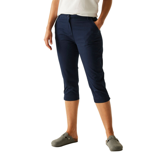 Regatta Dames bayletta capri broek UTRG10773_navy large