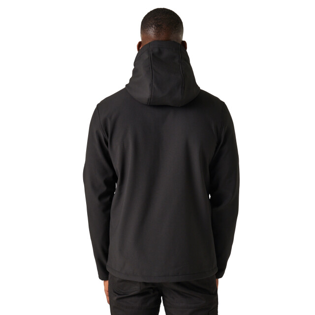 Regatta Heren 2-laags softshell jas UTRG10787_blacknewroyal large