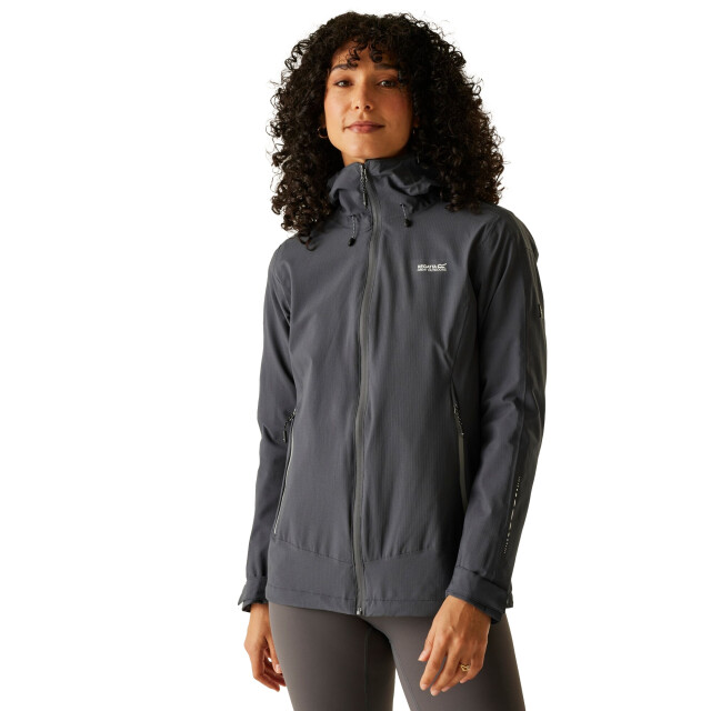 Regatta Dames okara waterdichte jas UTRG10709_sealgreycloudygrey large
