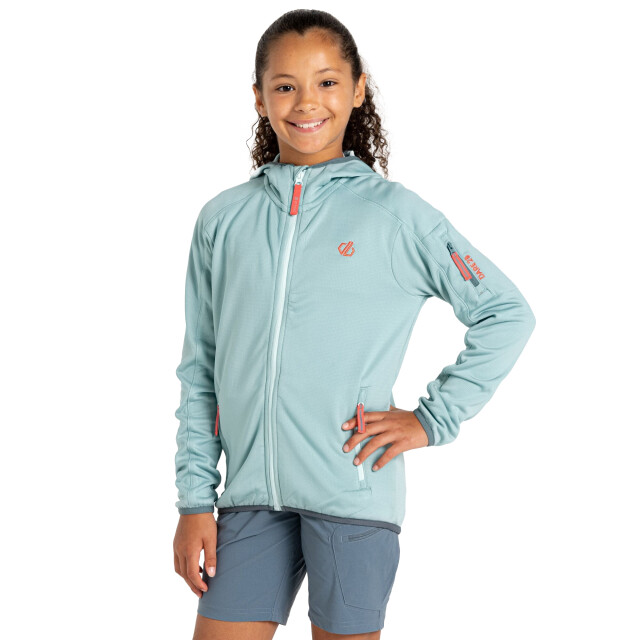Dare2b Kinder/kids explore marl fleecejack UTRG10760_aquifer large