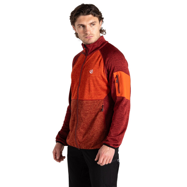 Dare2b Heren torrek fleece top UTRG10702_syrahredcinnamon large