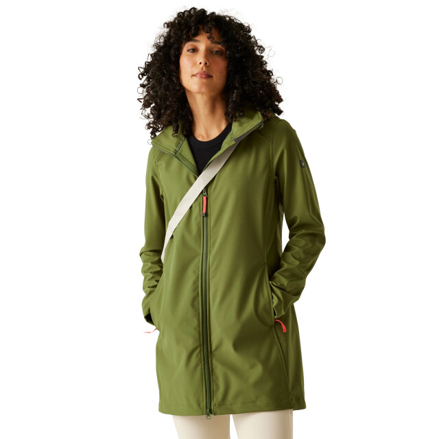 Regatta Dames carisbrooke zachte shell jas UTRG10675_nephritegreenpeachbloom large