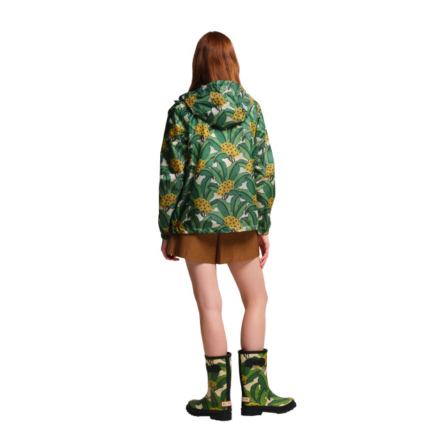 Regatta Dames orla kiely tropical floral packaway waterdichte jas UTRG10679_green large