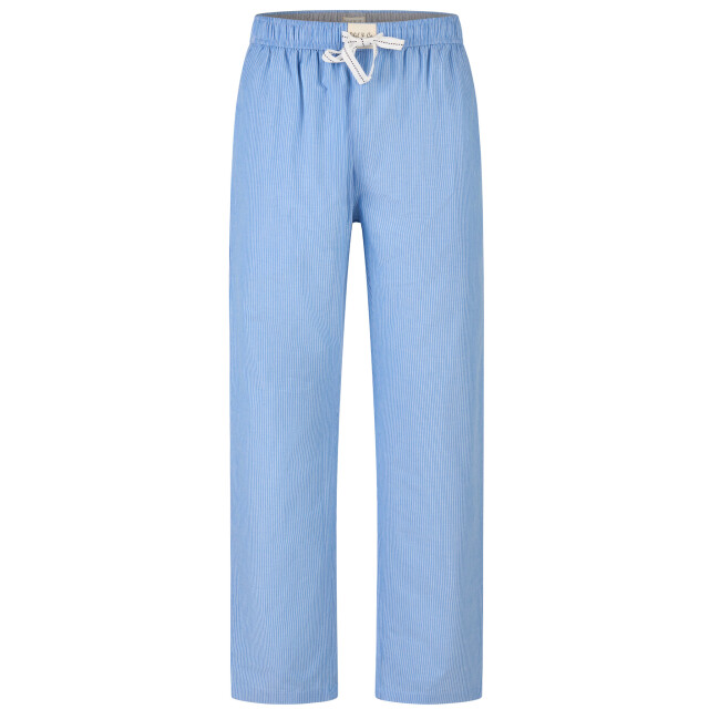 Phil & Co Heren pyjama set lang grijs/blauw gestreept PH-521-02 large