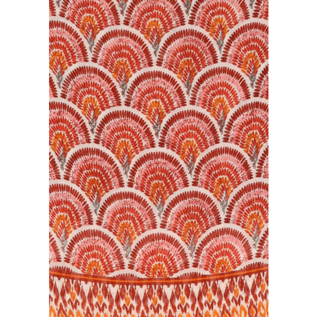 Sarlini Dames tuniek strandjurk polyester earth rood 000423-00024 large